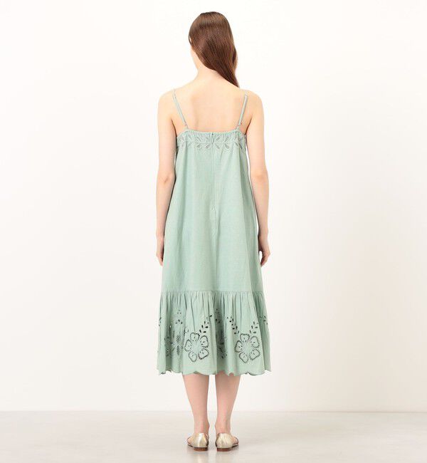 TOMORROWLAND BUYING WEAR「SEA NEW YORK IYLA SOUTACHE SLIP DRESS カットワークレース キャミソールドレス」|ワンピース|