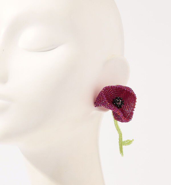 TOMORROWLAND GOODS「Pura Utz BIG POPPY EAR STICK 片耳ピアス」|ピアス|
