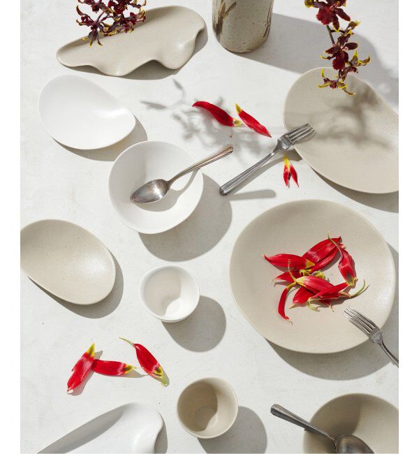 journal standard Furniture「【NR CERAMICS/エヌアールセラミック】HIN PEBBLE PLATE M　プレート 22cm」|食器・キッチングッズ|