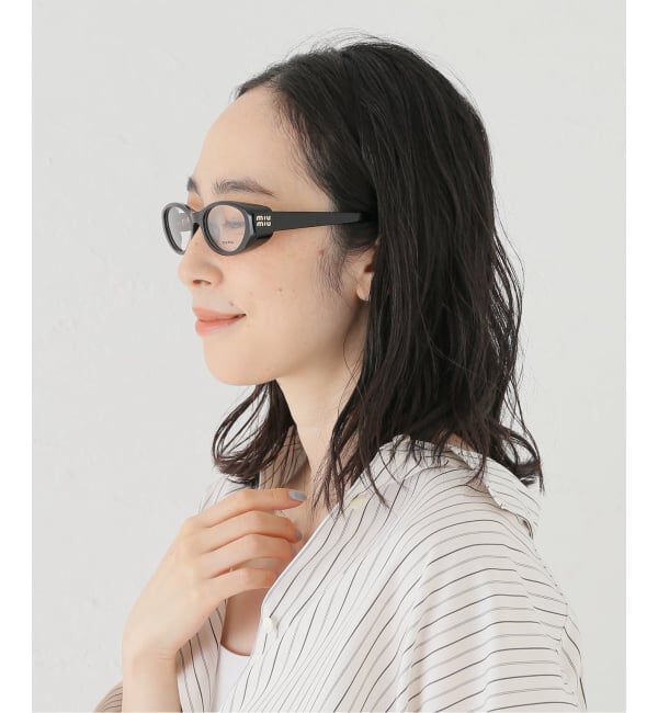 EYETHINK「MIU MIU 03ZVF16K1O155 Optical」|メガネ|