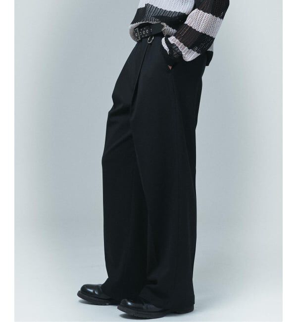 JOINT WORKS「NOCTO ARCHIVE/ノクト アーカイブ TR One-tuck Wide Slacks」|スラックス|