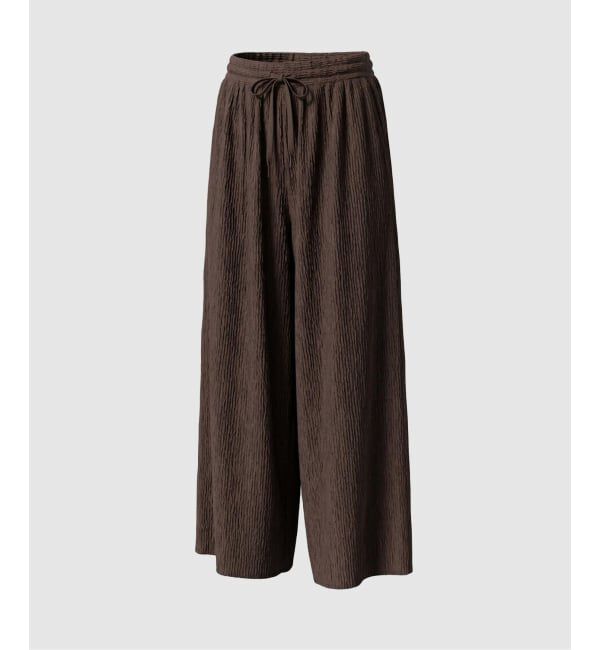 JOINT WORKS「≪予約≫NOCTO ARCHIVE / ノクト アーカイブ Micro Wave Wide Pant」|スラックス|ブラウン