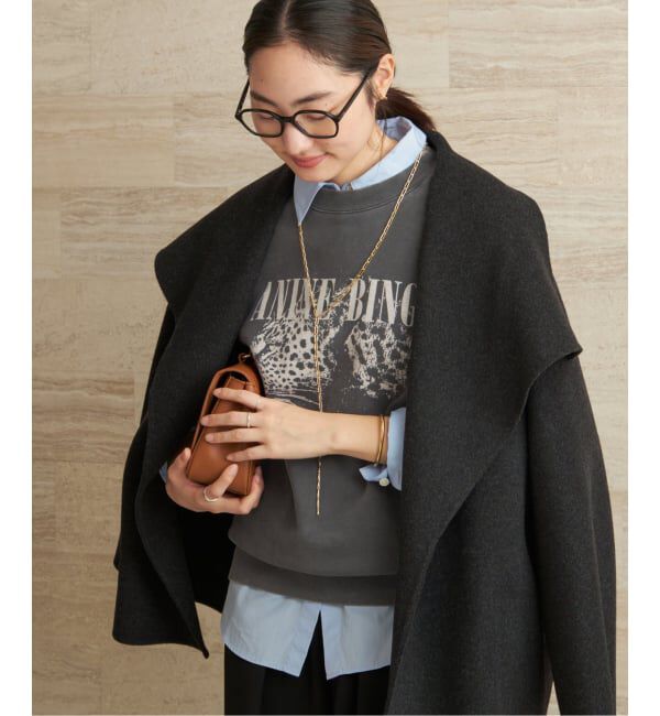 Plage「ANINE BING / アニービン SPENCER SWEATSHIRT LEOPARD スウェット」|スウェット・ジャージ|
