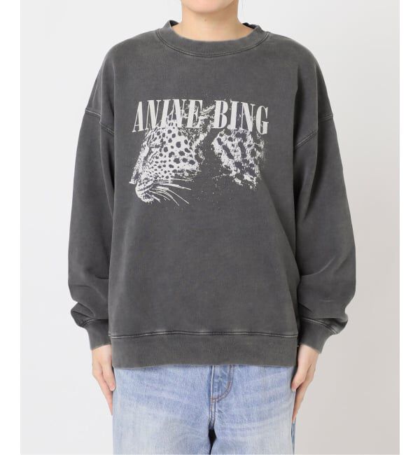 Plage「ANINE BING / アニービン SPENCER SWEATSHIRT LEOPARD スウェット」|スウェット・ジャージ|