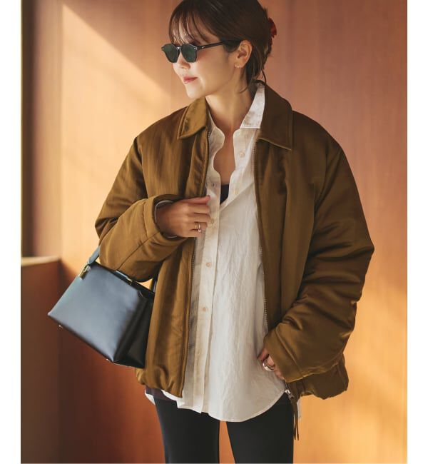 Plage「CALUX / キャラクス 別注 ZIP ブルゾン」|その他|キャメル