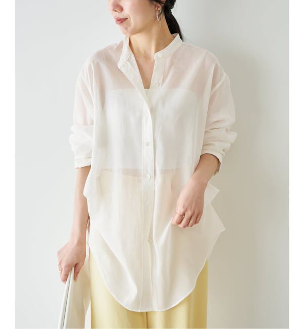 Plage「organdy sheer シャツ」|シャツ・ブラウス|