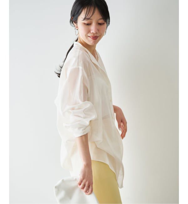 Plage「organdy sheer シャツ」|シャツ・ブラウス|