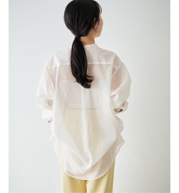 Plage「organdy sheer シャツ」|シャツ・ブラウス|