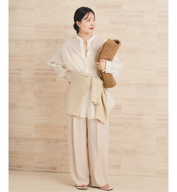 Plage「organdy sheer シャツ」|シャツ・ブラウス|
