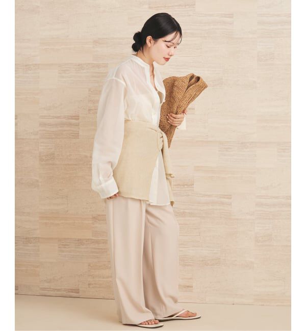 Plage「organdy sheer シャツ」|シャツ・ブラウス|