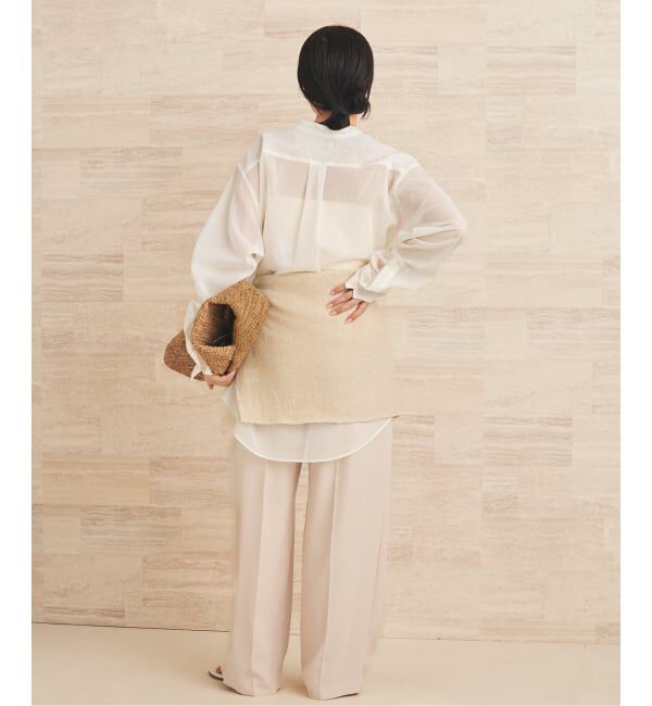 Plage「organdy sheer シャツ」|シャツ・ブラウス|