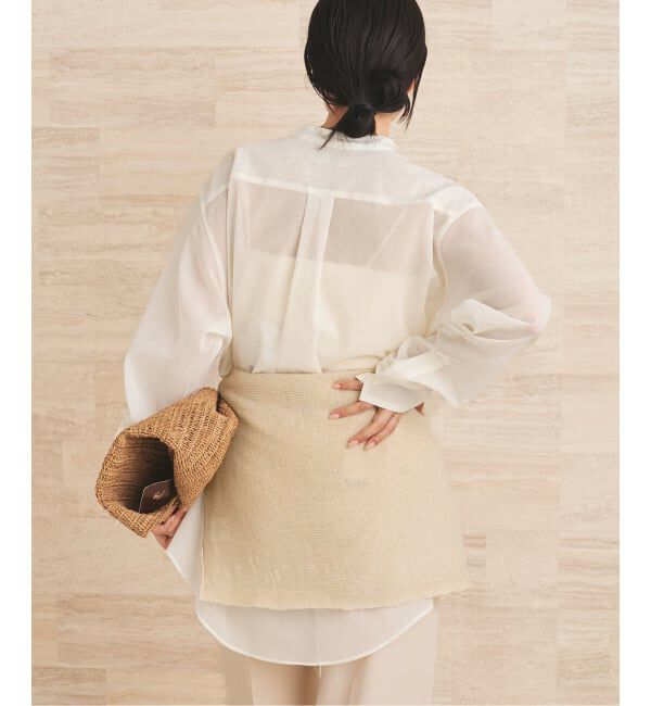 Plage「organdy sheer シャツ」|シャツ・ブラウス|