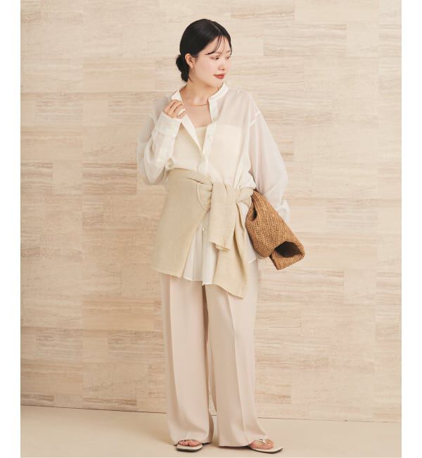 Plage「organdy sheer シャツ」|シャツ・ブラウス|