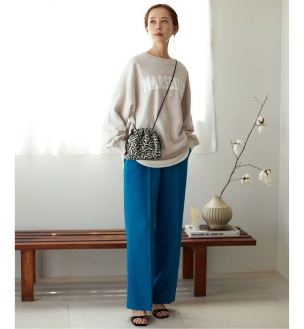 SLOBE IENA「《WEB限定/追加》MARSEILLE ロゴスウェット」|スウェット・ジャージ|