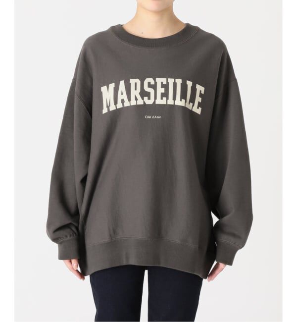 SLOBE IENA「《WEB限定/追加》MARSEILLE ロゴスウェット」|スウェット・ジャージ|