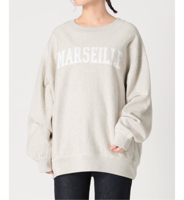 SLOBE IENA「《WEB限定/追加》MARSEILLE ロゴスウェット」|スウェット・ジャージ|