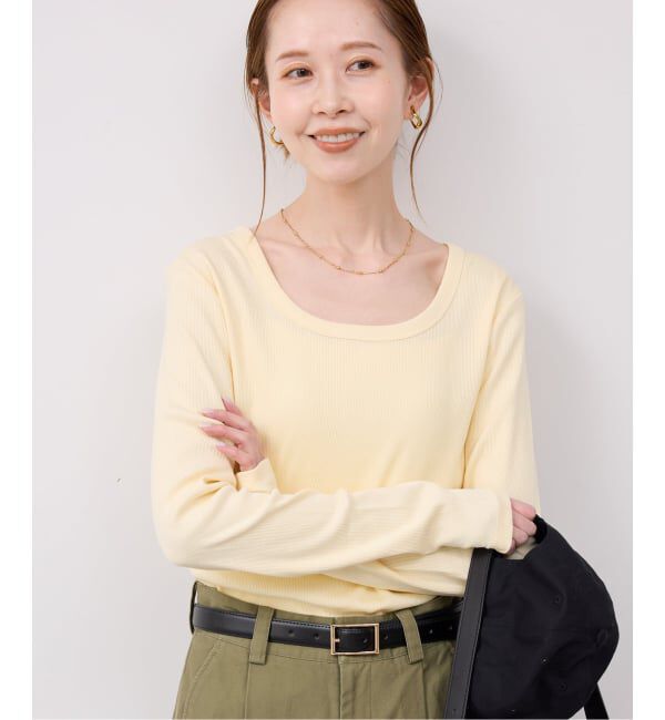 SLOBE IENA「《WEB限定/追加》パーフェクトカットソー」|Tシャツ・カットソー|