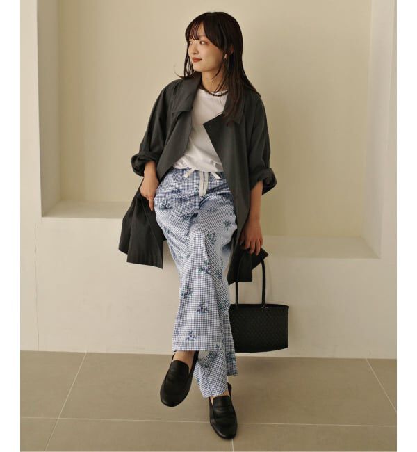 SLOBE IENA「Margaux Dereume &times; SLOBE サテンイージーパンツ」|その他|