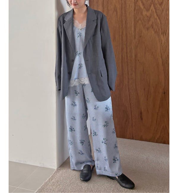 SLOBE IENA「Margaux Dereume &times; SLOBE サテンイージーパンツ」|その他|