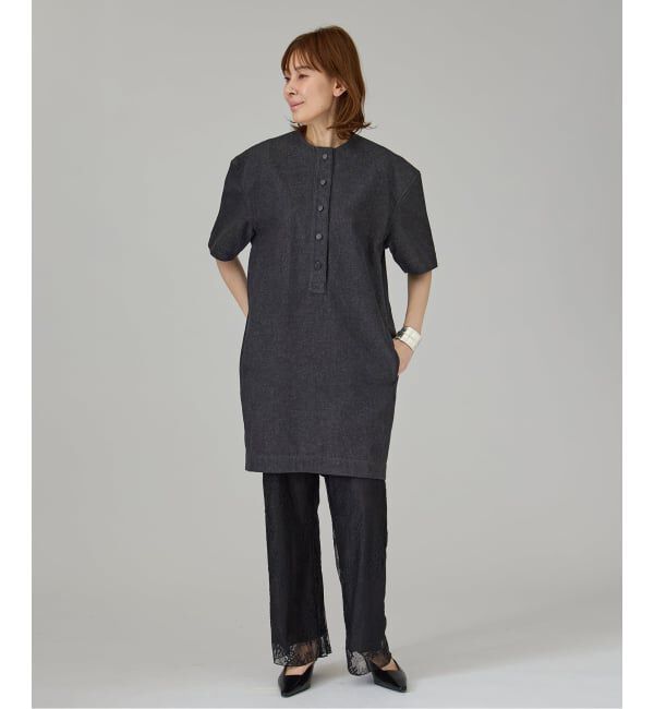 VERMEIL par iena「BOWTE バウト Denim Minimum ショートドレス 261090001」|ワンピース|