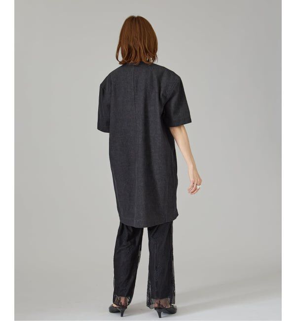 VERMEIL par iena「BOWTE バウト Denim Minimum ショートドレス 261090001」|ワンピース|