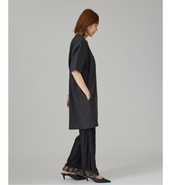 VERMEIL par iena「BOWTE バウト Denim Minimum ショートドレス 261090001」|ワンピース|