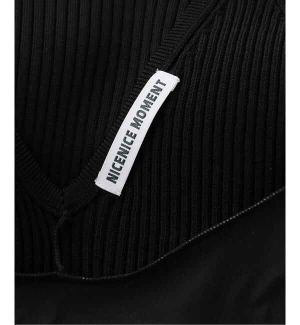 IENA LA BOUCLE「NICENICE MOMENT ナイスナイスモーメント TANK TOP SHELL NMN1-25S-021」|タンクトップ|
