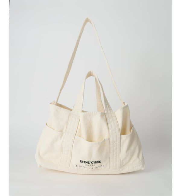 SLOBE IENA「《追加予約》BOUCHE SLOBE別注 キャンバストートバッグ」|トートバッグ|