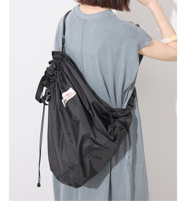 SLOBE IENA「《予約》CARIBOU MOUNTAINEERING SLOBE別注 巾着ショルダーバッグ」|ショルダー・メッセンジャー|