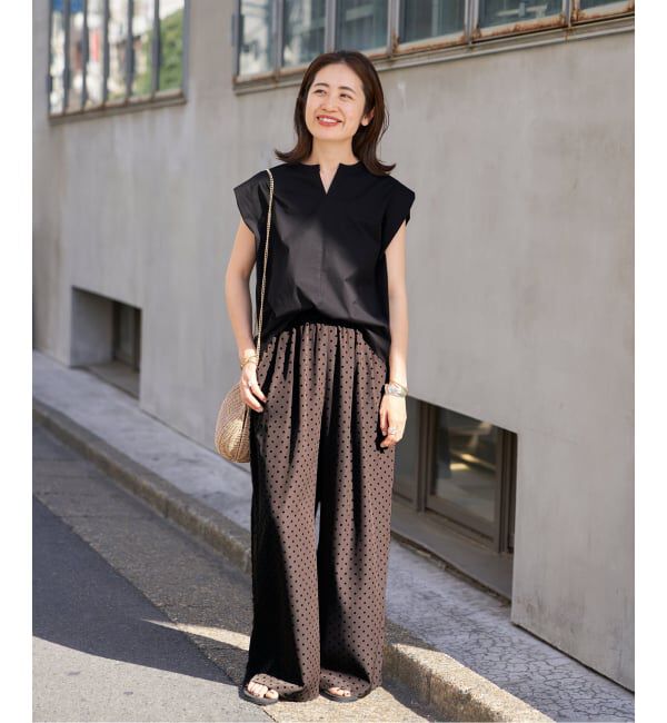 VERMEIL par iena「《予約》ヘンリーノースリーブ プルオーバー」|Tシャツ・カットソー|