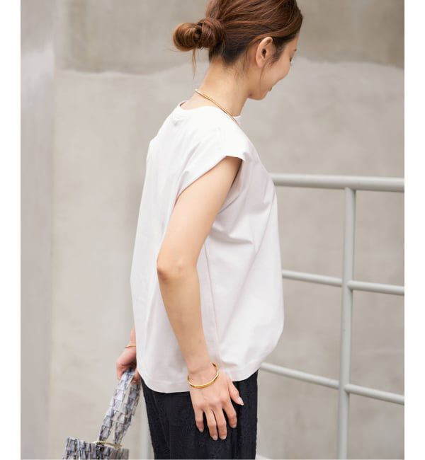 VERMEIL par iena「《予約》ヘンリーノースリーブ プルオーバー」|Tシャツ・カットソー|