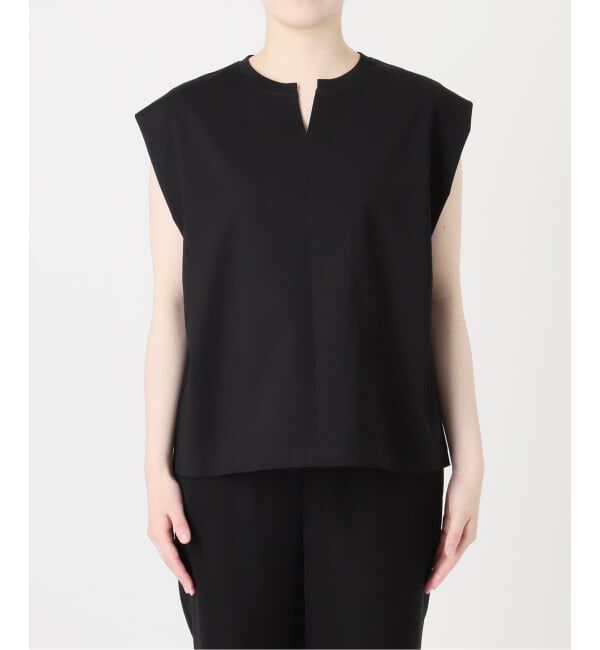 VERMEIL par iena「《予約》ヘンリーノースリーブ プルオーバー」|Tシャツ・カットソー|
