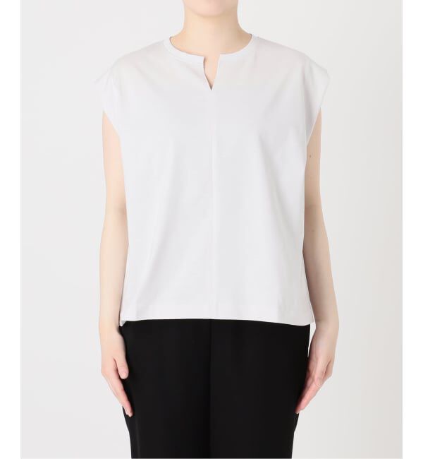 VERMEIL par iena「《予約》ヘンリーノースリーブ プルオーバー」|Tシャツ・カットソー|