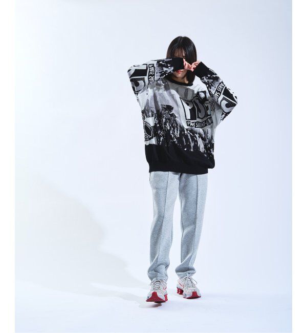 Paris Saint-Germain「【Paris Saint-Germain / パリ・サン＝ジェルマン】 JP Photograph JQ KNIT」|ニット・セーター|