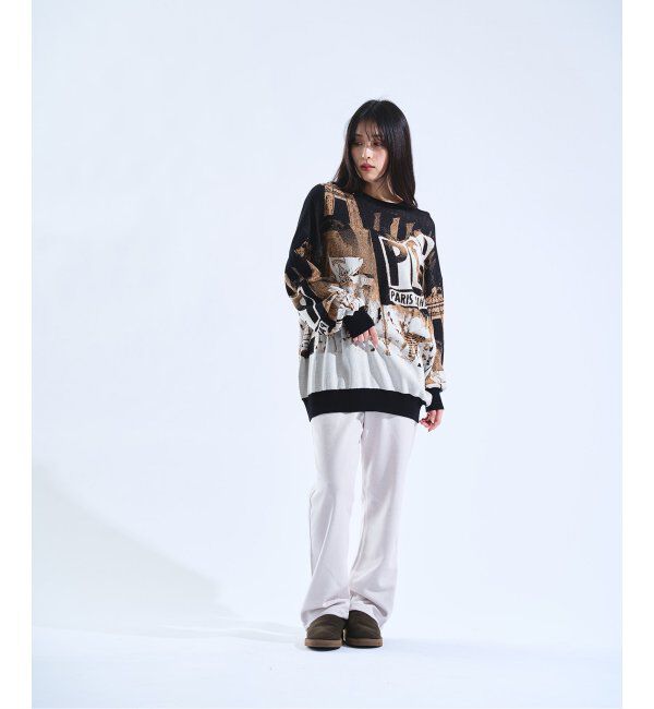 Paris Saint-Germain「【Paris Saint-Germain / パリ・サン＝ジェルマン】 JP Photograph JQ KNIT」|ニット・セーター|