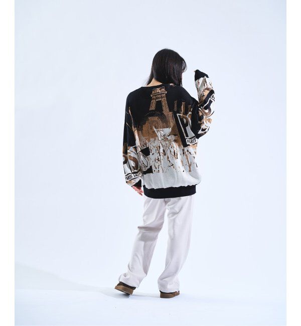 Paris Saint-Germain「【Paris Saint-Germain / パリ・サン＝ジェルマン】 JP Photograph JQ KNIT」|ニット・セーター|