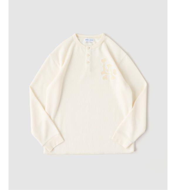 PULP「WOKE EDGE / ウォークエッジ LA HENLY NECK LONG SLEEVE」|Tシャツ・カットソー|ホワイト A