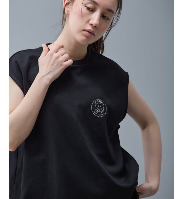 Paris Saint-Germain「【Paris Saint-Germain / パリ・サン＝ジェルマン】 JP METALIC LOGO TANK」|Tシャツ・カットソー|ブラック