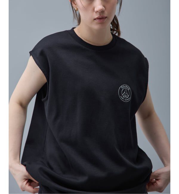 Paris Saint-Germain「【Paris Saint-Germain / パリ・サン＝ジェルマン】 JP METALIC LOGO TANK」|Tシャツ・カットソー|