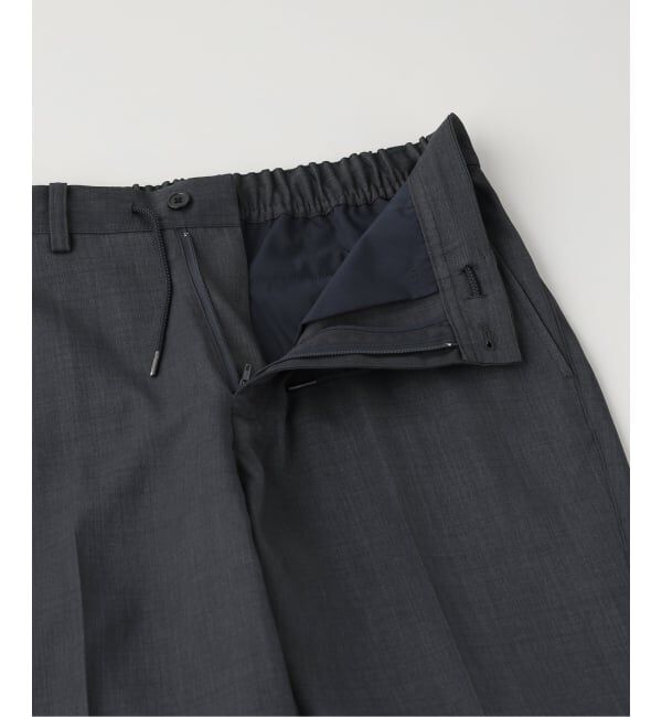 417 EDIFICE「DRY MELANGE パンツ」|スラックス|