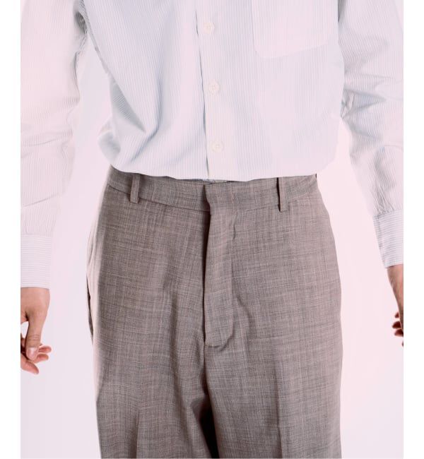 PULP「【VIA / ヴァイア】LOOSE STRAIGHT TROUSERS」|スラックス|