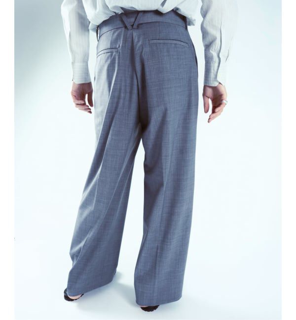 PULP「【VIA / ヴァイア】LOOSE STRAIGHT TROUSERS」|スラックス|