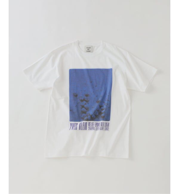 EDIFICE「フレンチ アート プリント Tシャツ」|Tシャツ・カットソー|