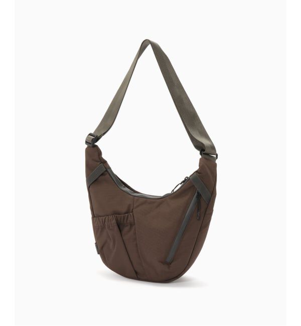 PULP「SEALSON / シールソン M1 CROSSBODY BAG BROWN」|ショルダー・メッセンジャー|ブラウン