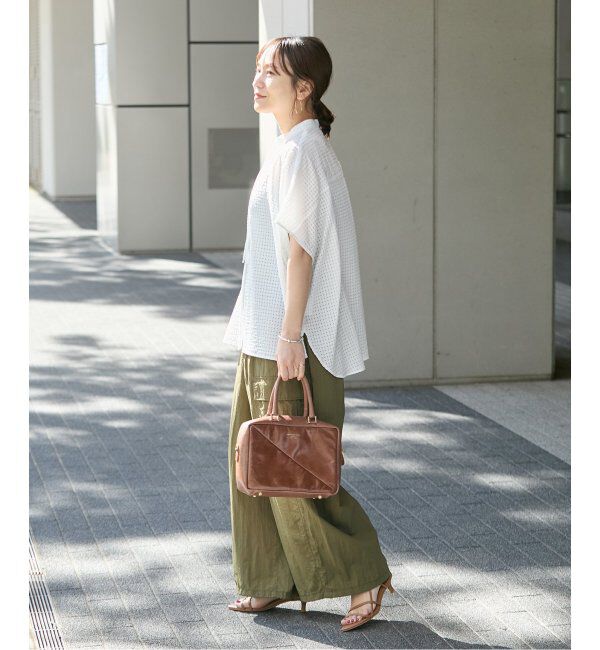 JOURNAL STANDARD「シアーチェックポンチョブラウス」|シャツ・ブラウス|