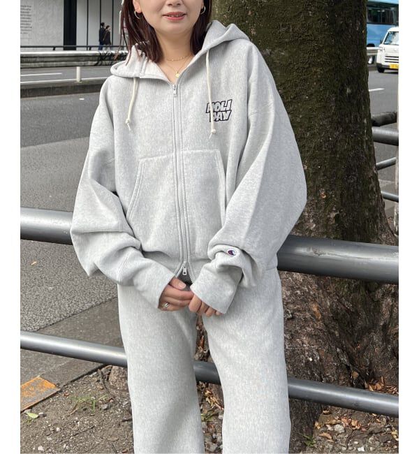 JOURNAL STANDARD「別注【CHAMPION*JOURNAL STANDARD by HOLIDAY】ZIP HOODIE」|パーカー|