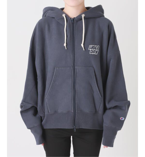 JOURNAL STANDARD「別注【CHAMPION*JOURNAL STANDARD by HOLIDAY】ZIP HOODIE」|パーカー|