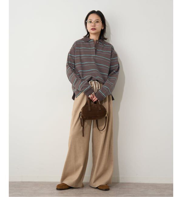 JOURNAL STANDARD「マルチボーダーポロシャツ」|Tシャツ・カットソー|