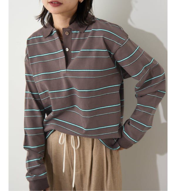 JOURNAL STANDARD「マルチボーダーポロシャツ」|Tシャツ・カットソー|