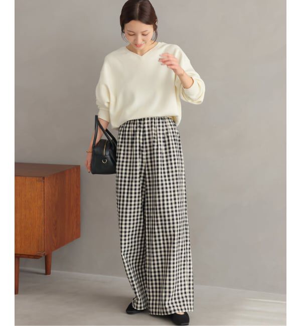 JOURNAL STANDARD relume「コットンツイルギャザーワイドパンツ」|その他|